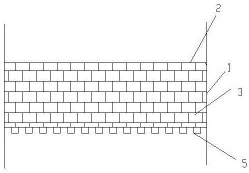 A new type of three-dimensional sandwich flame retardant composite insulation board