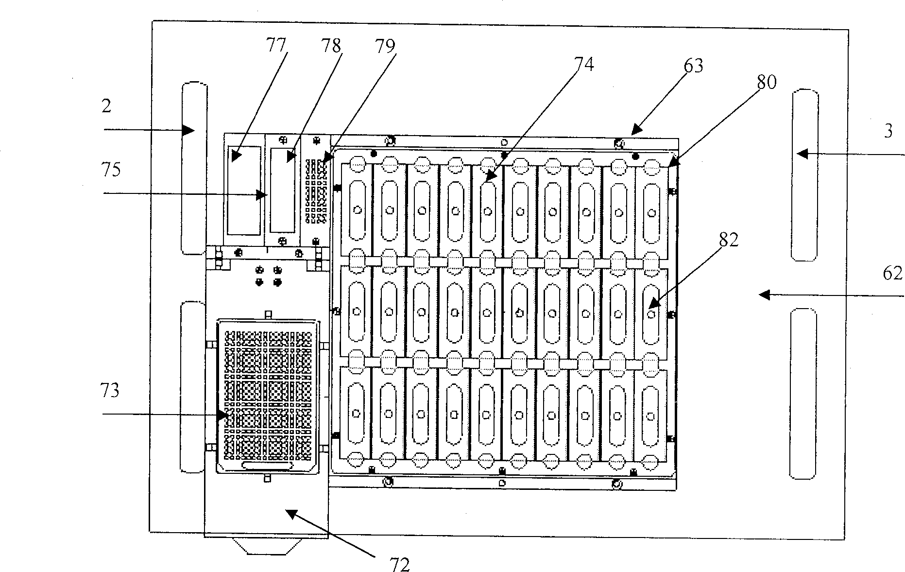 Biochip spotting robot system