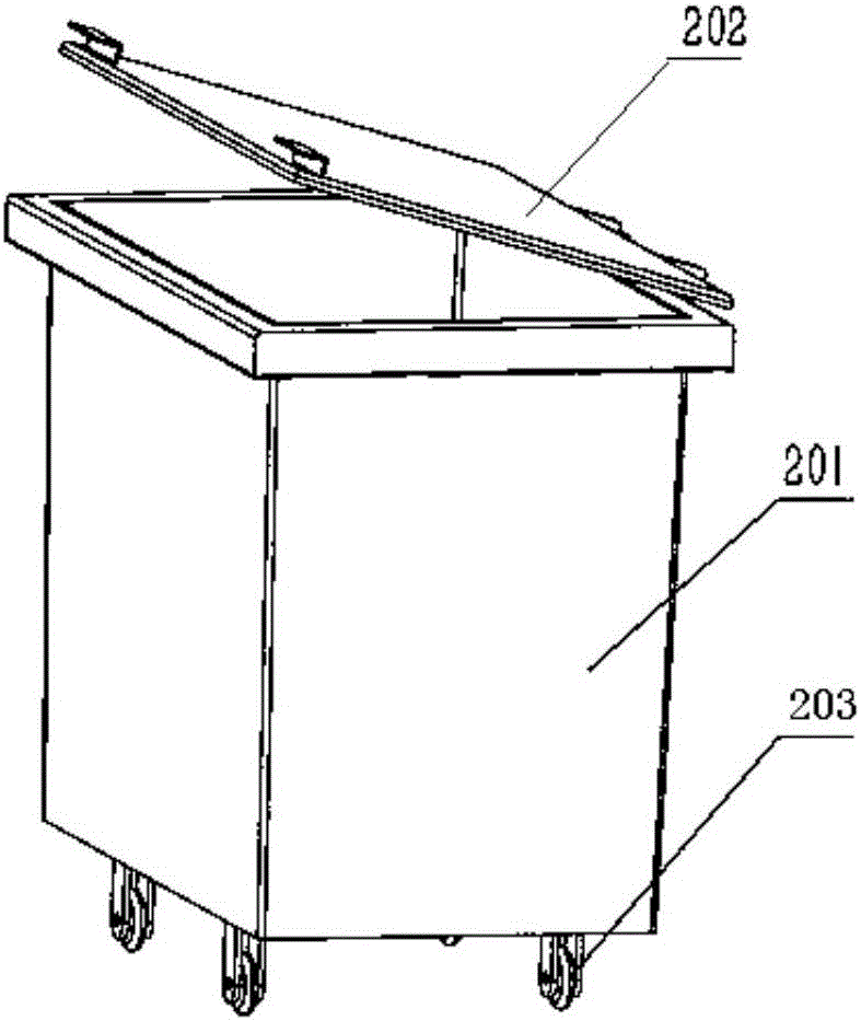 Rail-type mechanical transport and independent storage system for animal carcasses