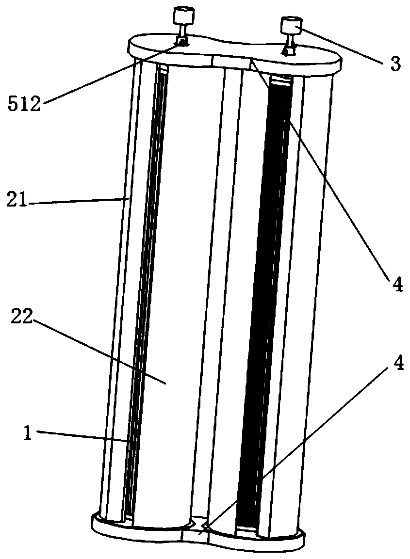 Air flue structure and air conditioner