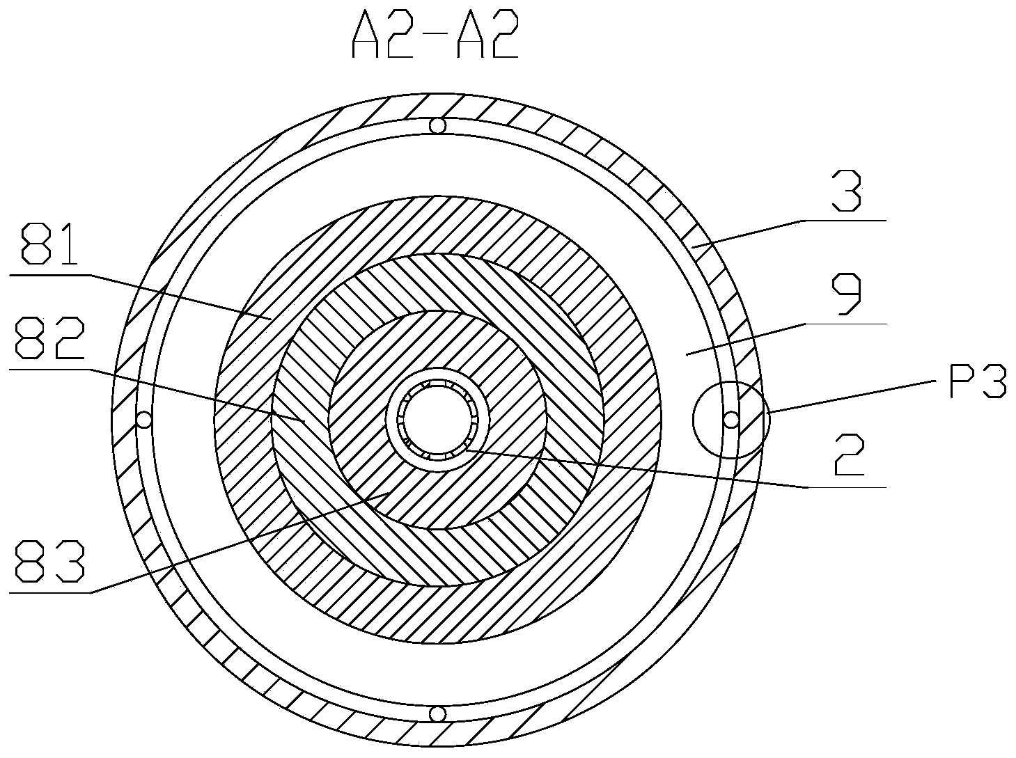 Foam metal filtering spiral type oil separator