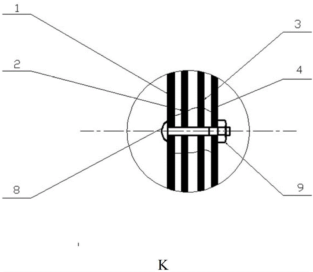 Foldable bucket for excavating garbage in water drainage ponds