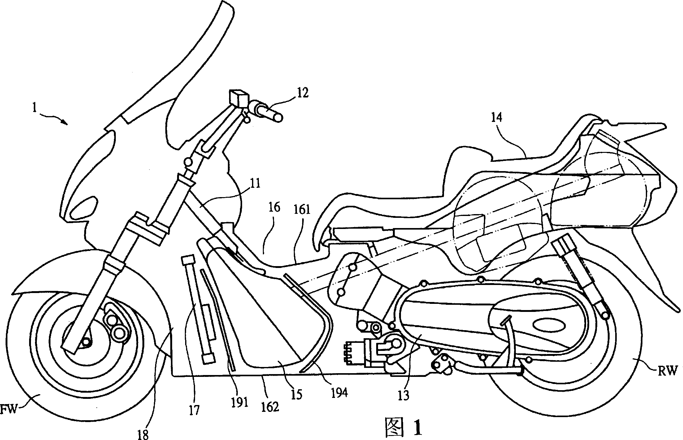 Dustproof thermal insulator of motorcycle