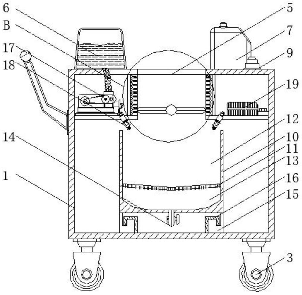 Anti-infection isolation device for clinical medicine