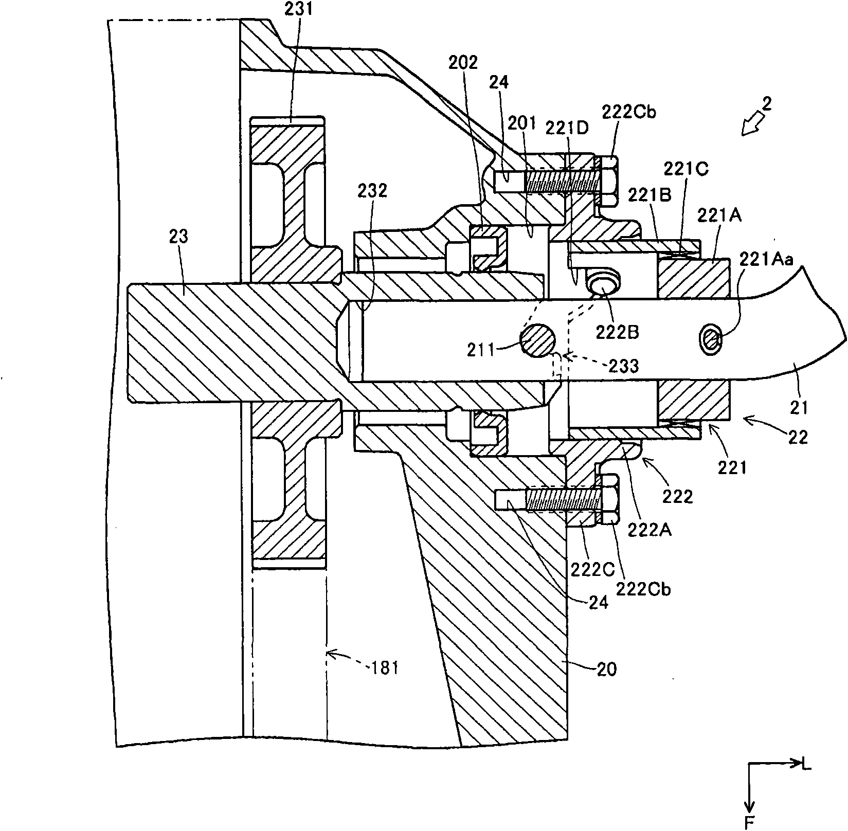 Engine starting device