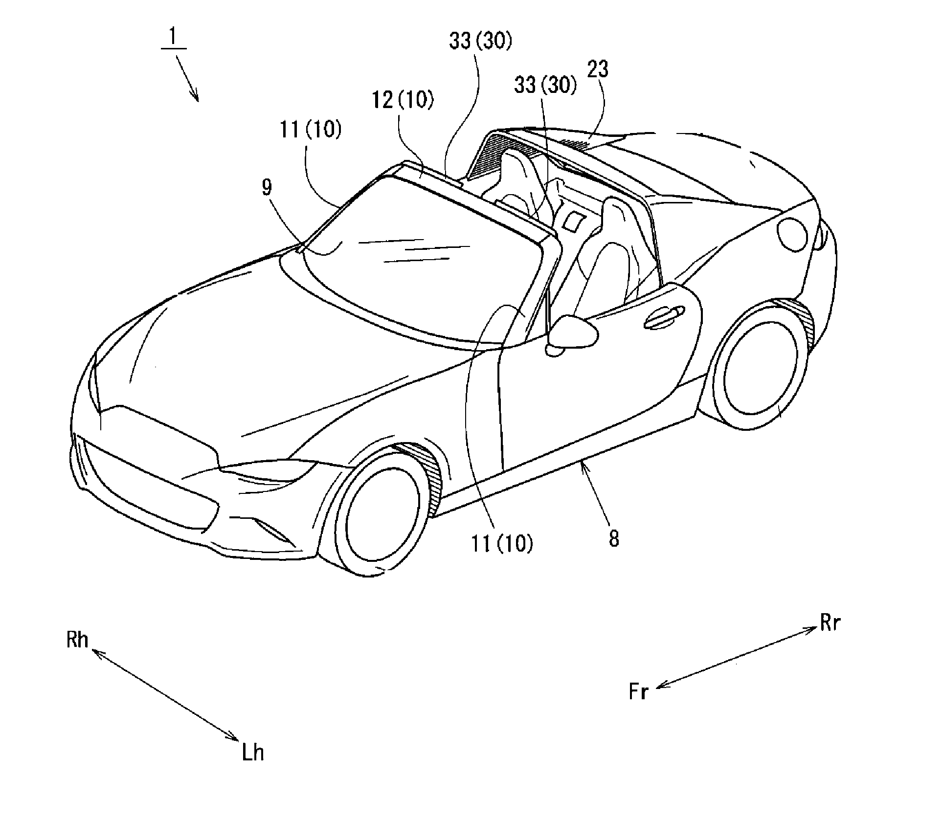 Deflector device