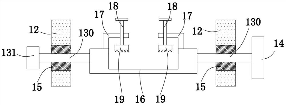 Multi-angle drilling device and multi-angle drilling method for auto spare parts manufacturing