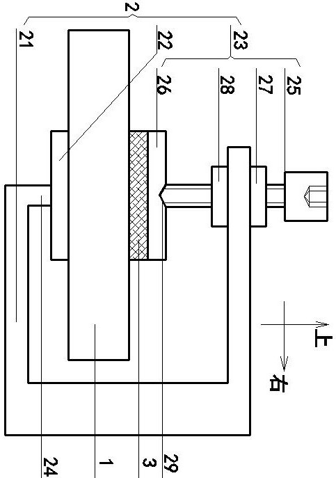 A device and method for testing the corrosion resistance of a plastic case of a traction battery