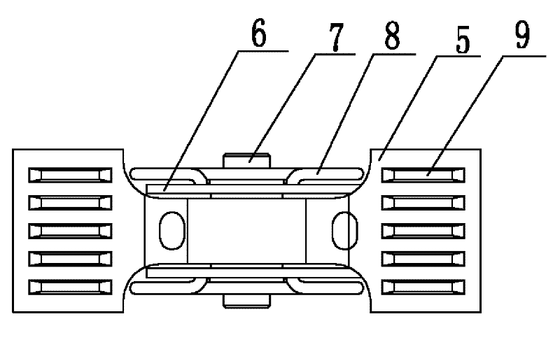 Supporting structure for battery box of foldable electric power-assisted bicycle