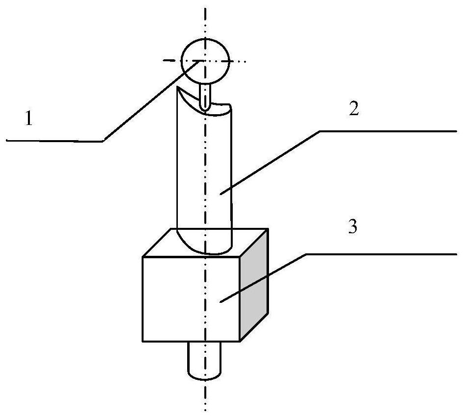 Calibration standard part and calibration method of a coordinate measuring machine