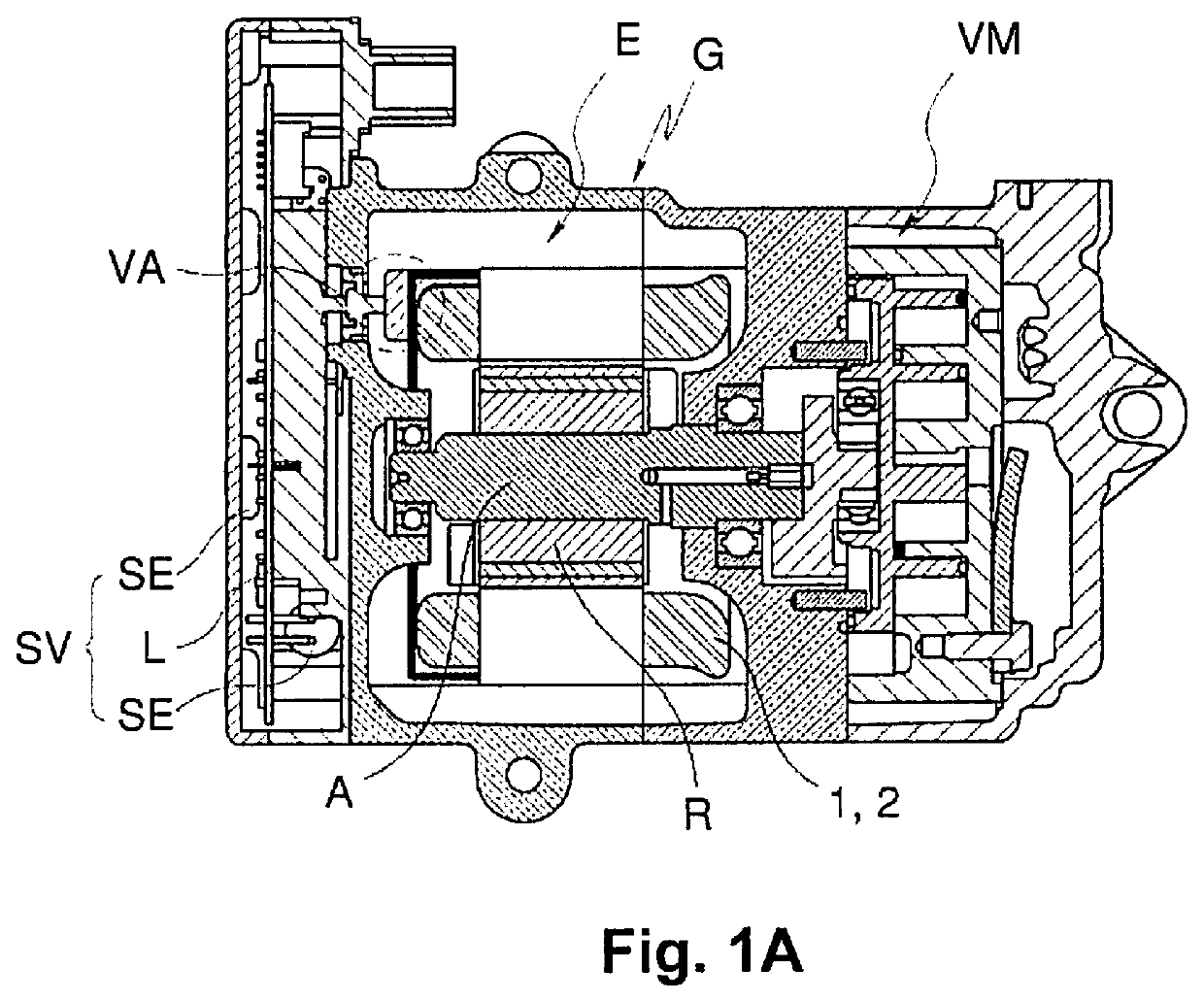 Device for driving a compressor