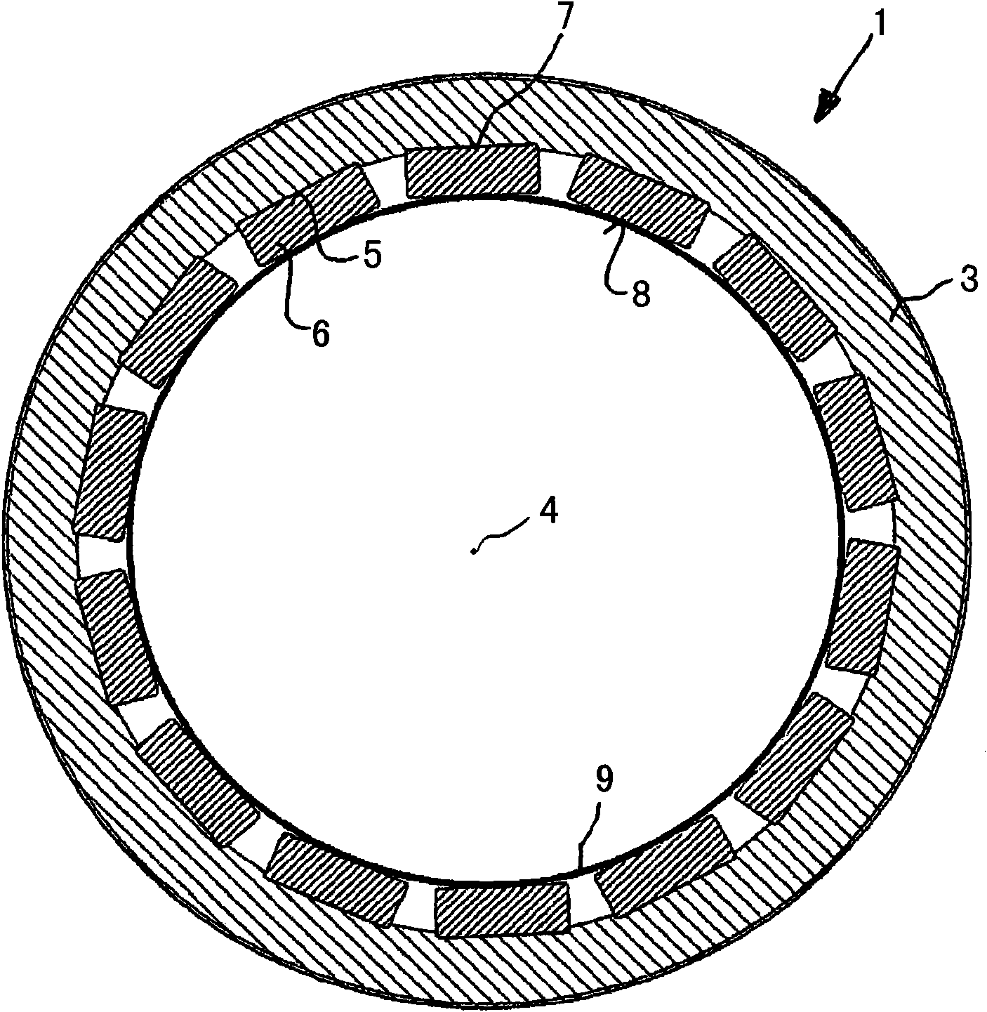 Magnetic drive arrangement