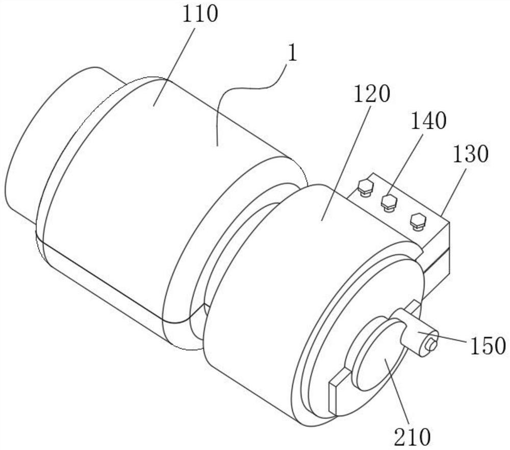 Air duct motor with driving gear shifting structure