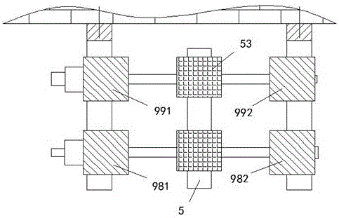 Carrying and locking assembly of stabilizing bracket