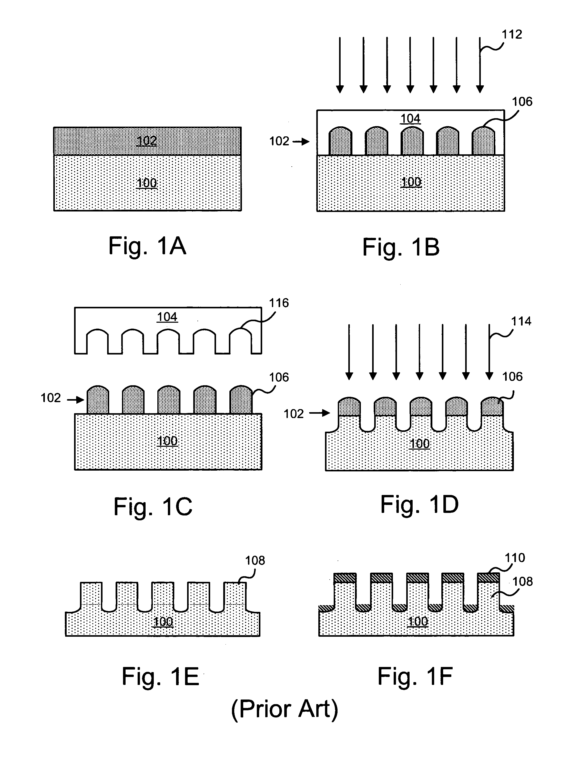 Method and apparatus for separating a stamper from a patterned substrate