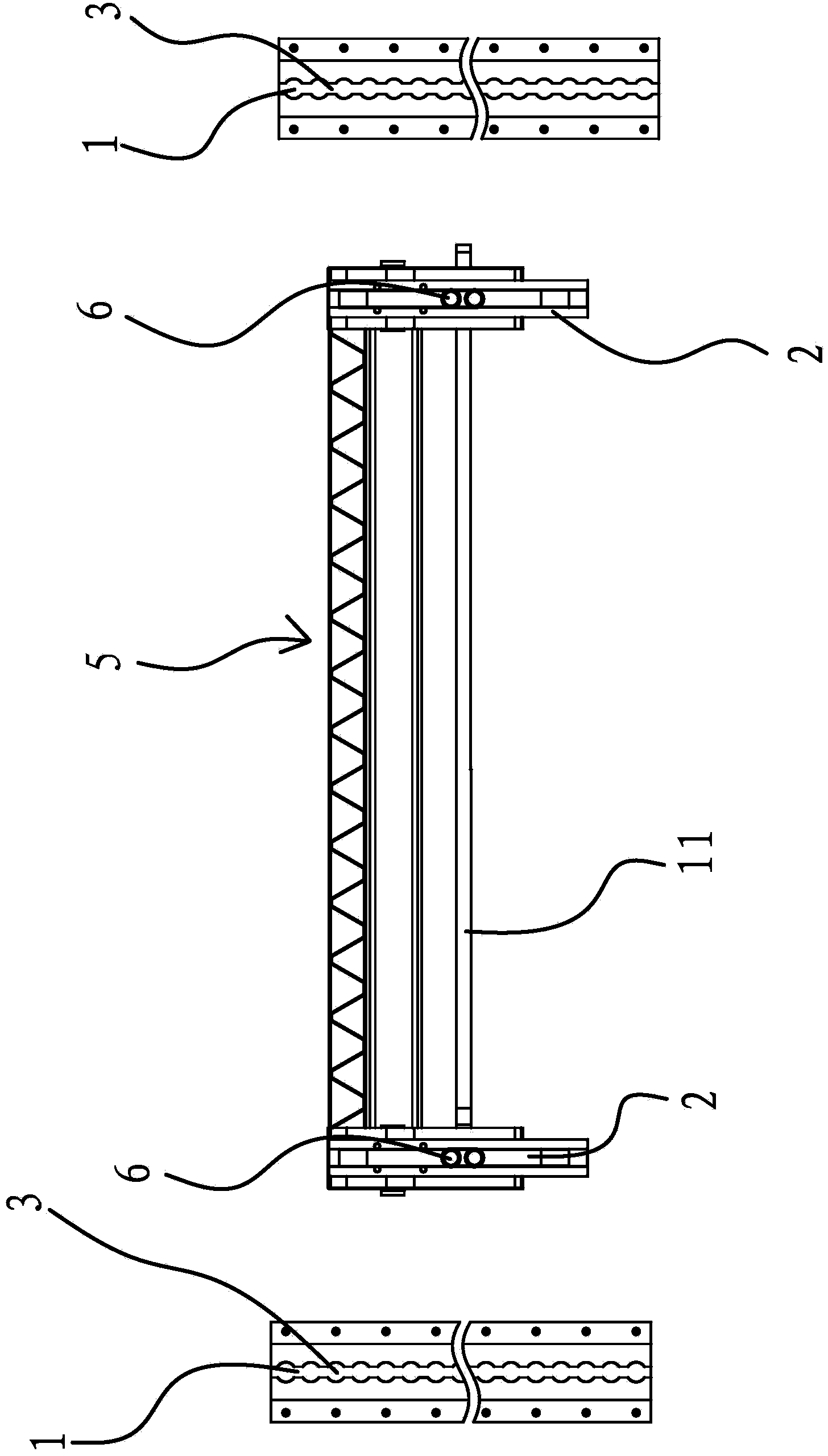 Compartment layering device