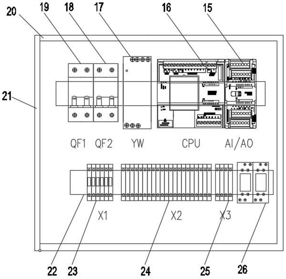 Sludge thickening tank flocculant automatic quantitative adding system and method