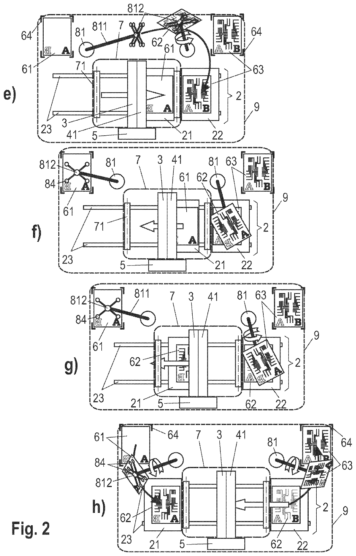 Apparatus for the exposure of plate-shaped workpieces with high throughput