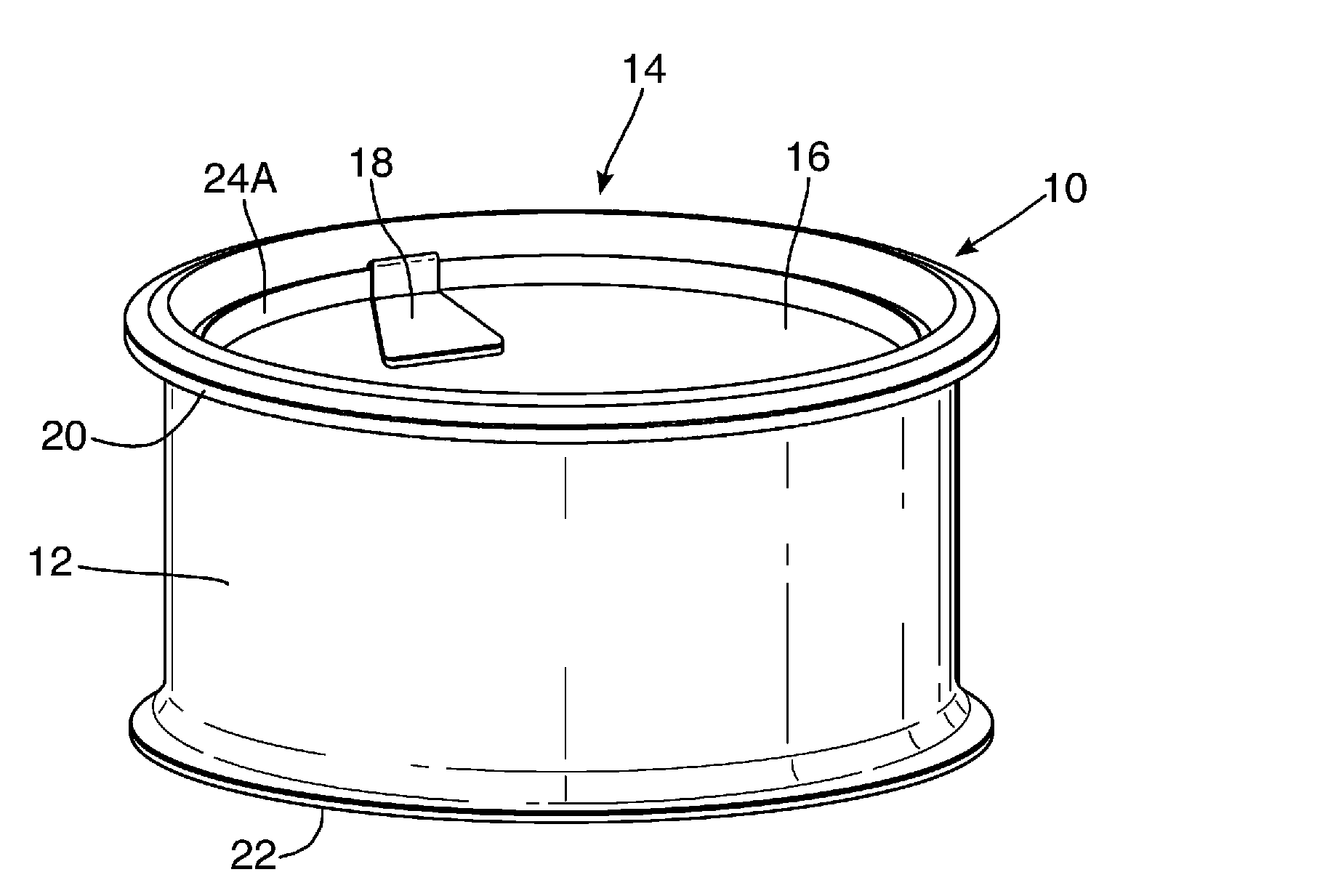 Packaging Can and Method and Apparatus for Its Manufacture