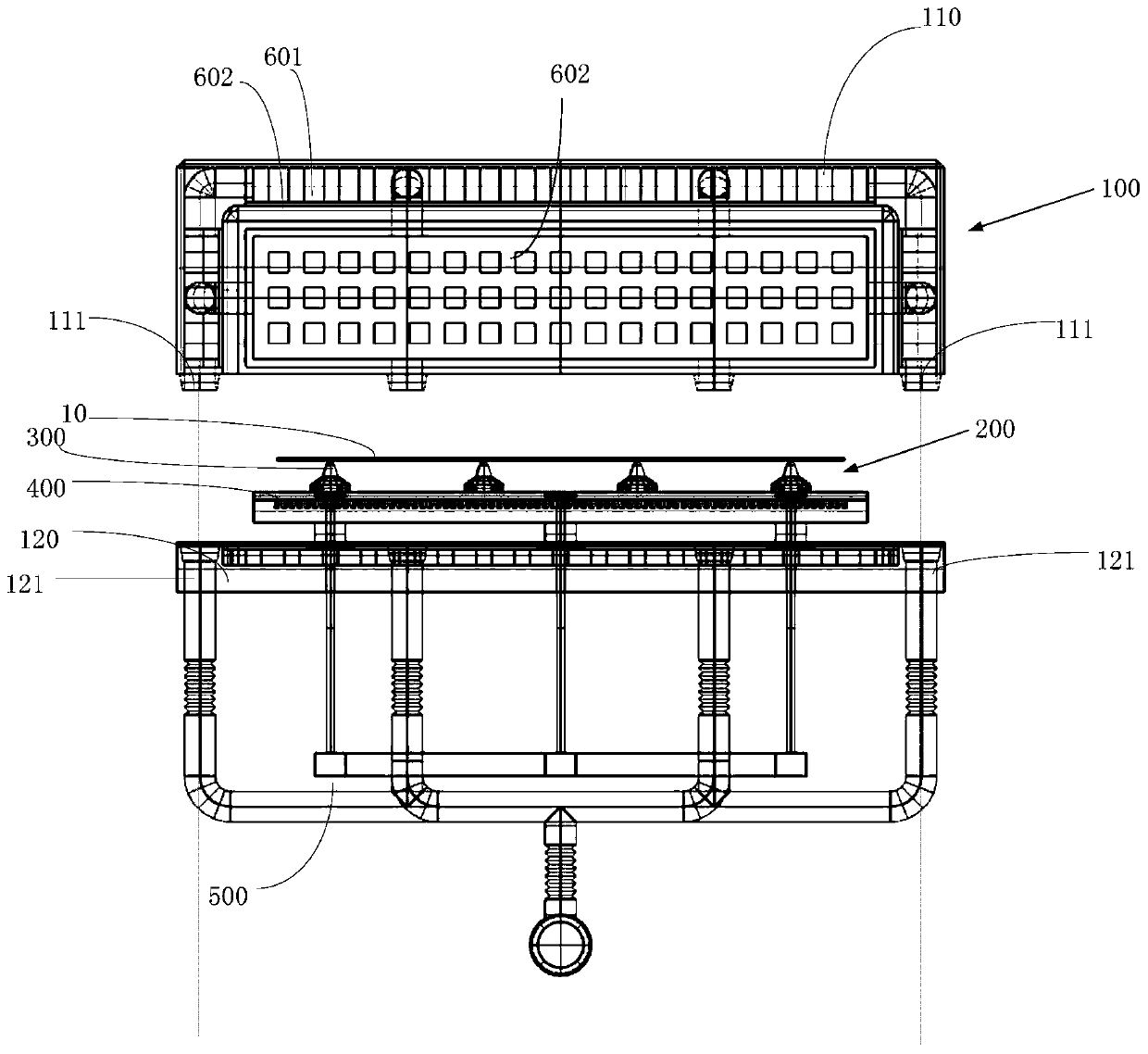 A vacuum drying device