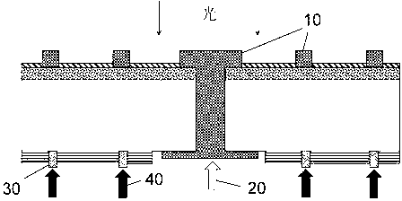 Method for calibrating photoelectric voltage current characteristic parameters of back-contact solar battery