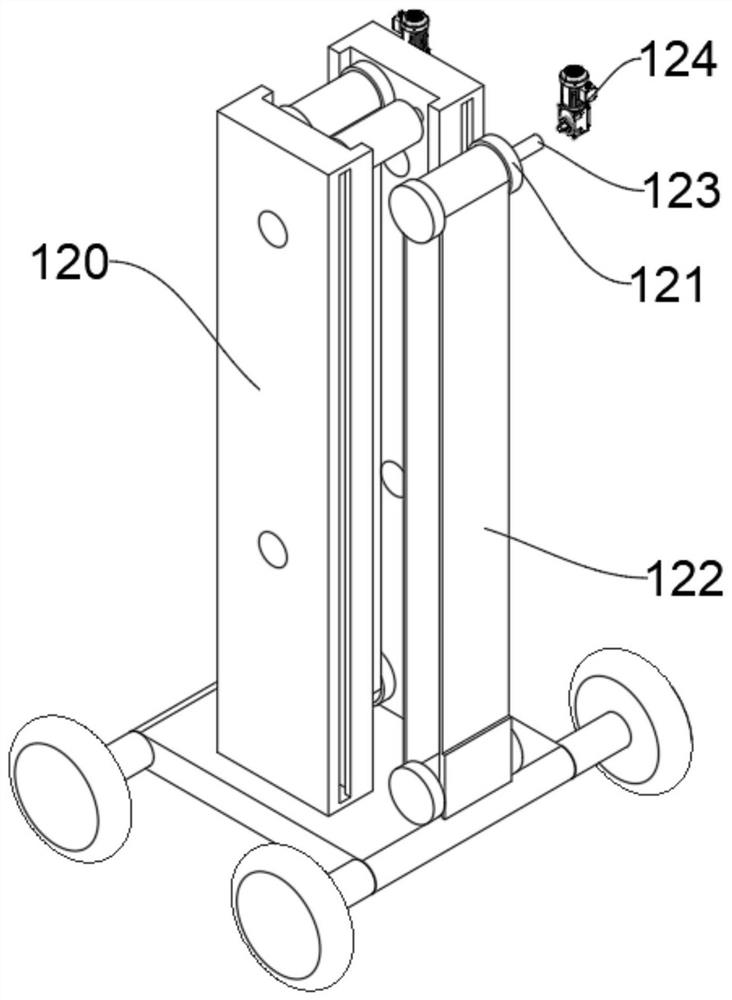 Protection mechanism for building construction lifting platform based on bidirectional connection