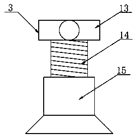 Mounting bracket of automobile radiator