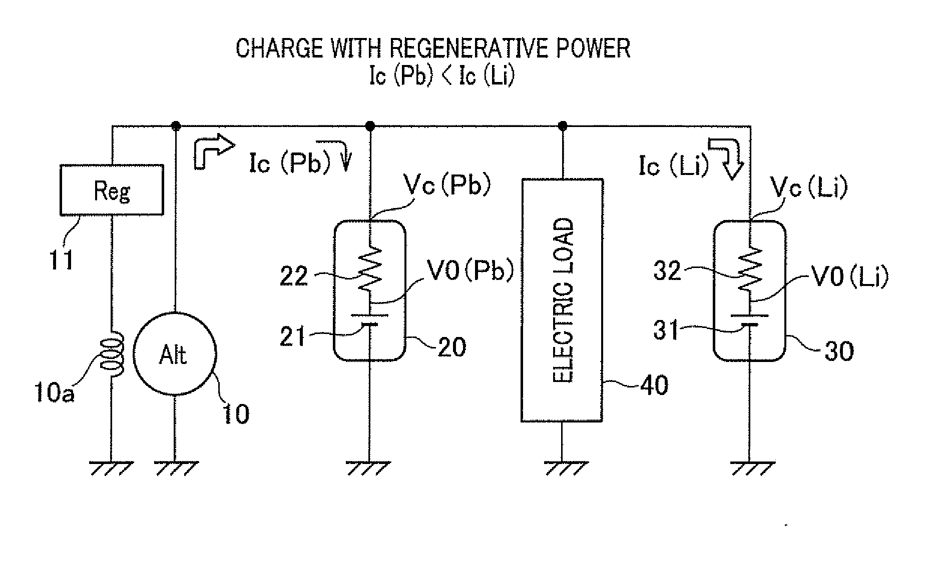 Power source apparatus for vehicle