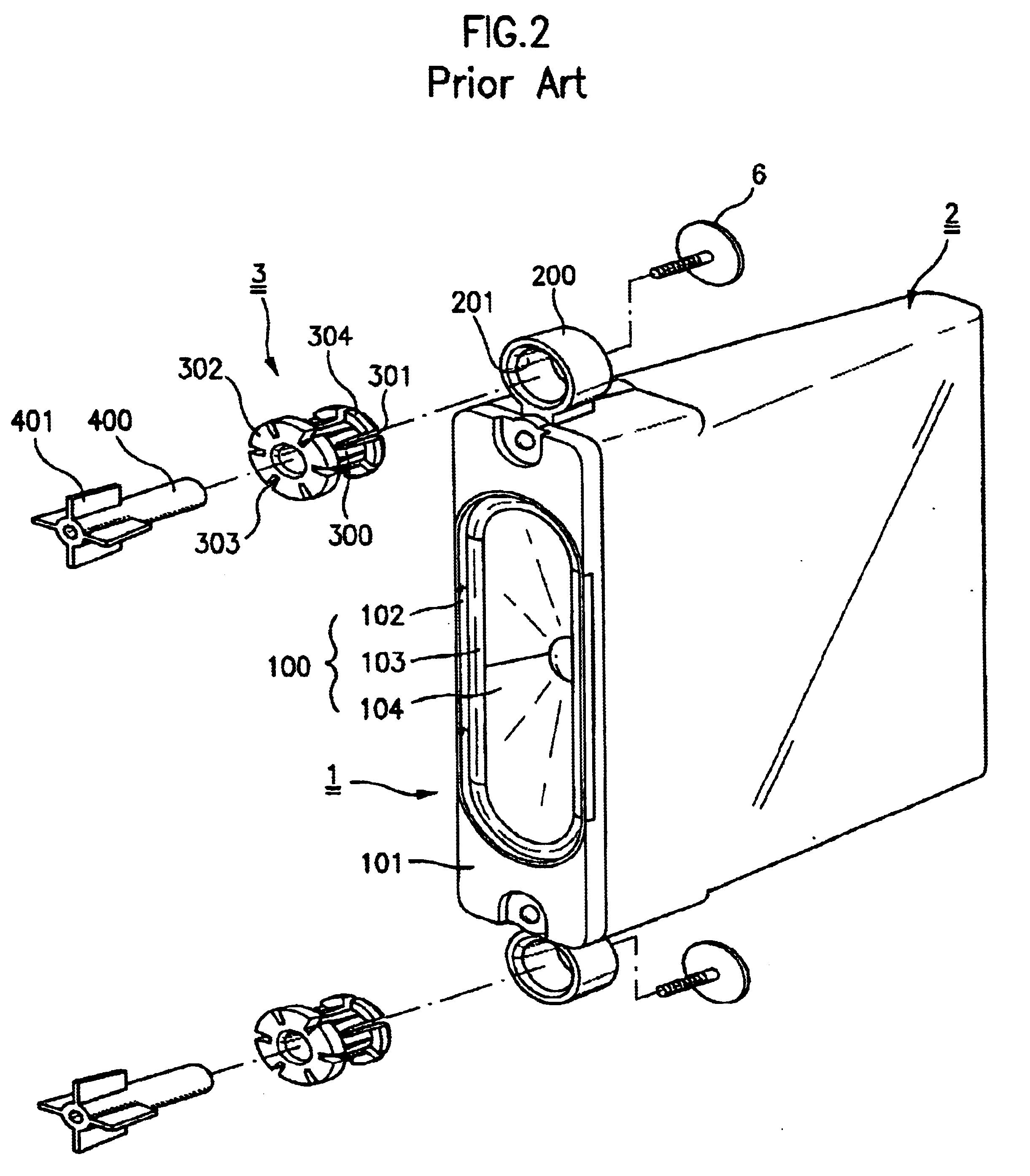 Multiple damping device of speaker system for video display equipment