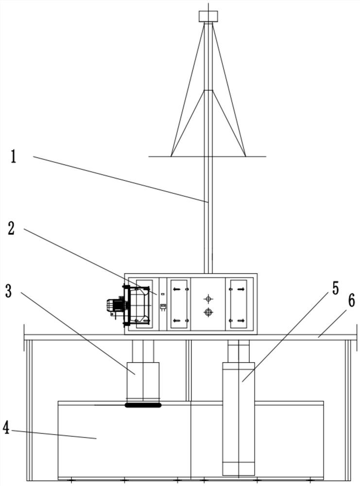 Drying chamber capable of replacing air valve by adjusting inserting plate
