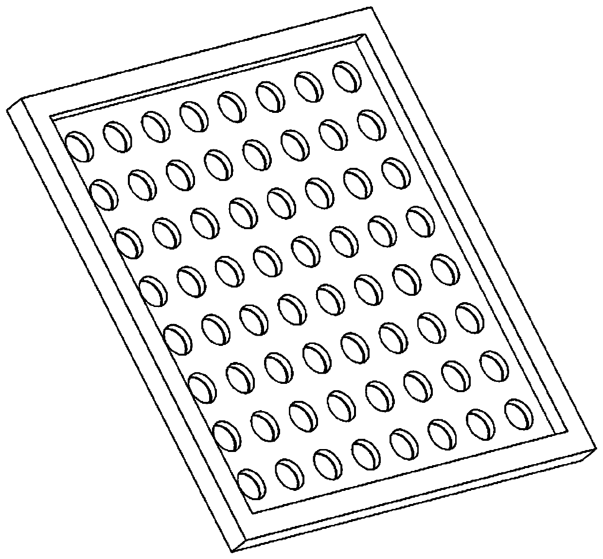 A wear-resistant plastic packaging bag and its processing technology