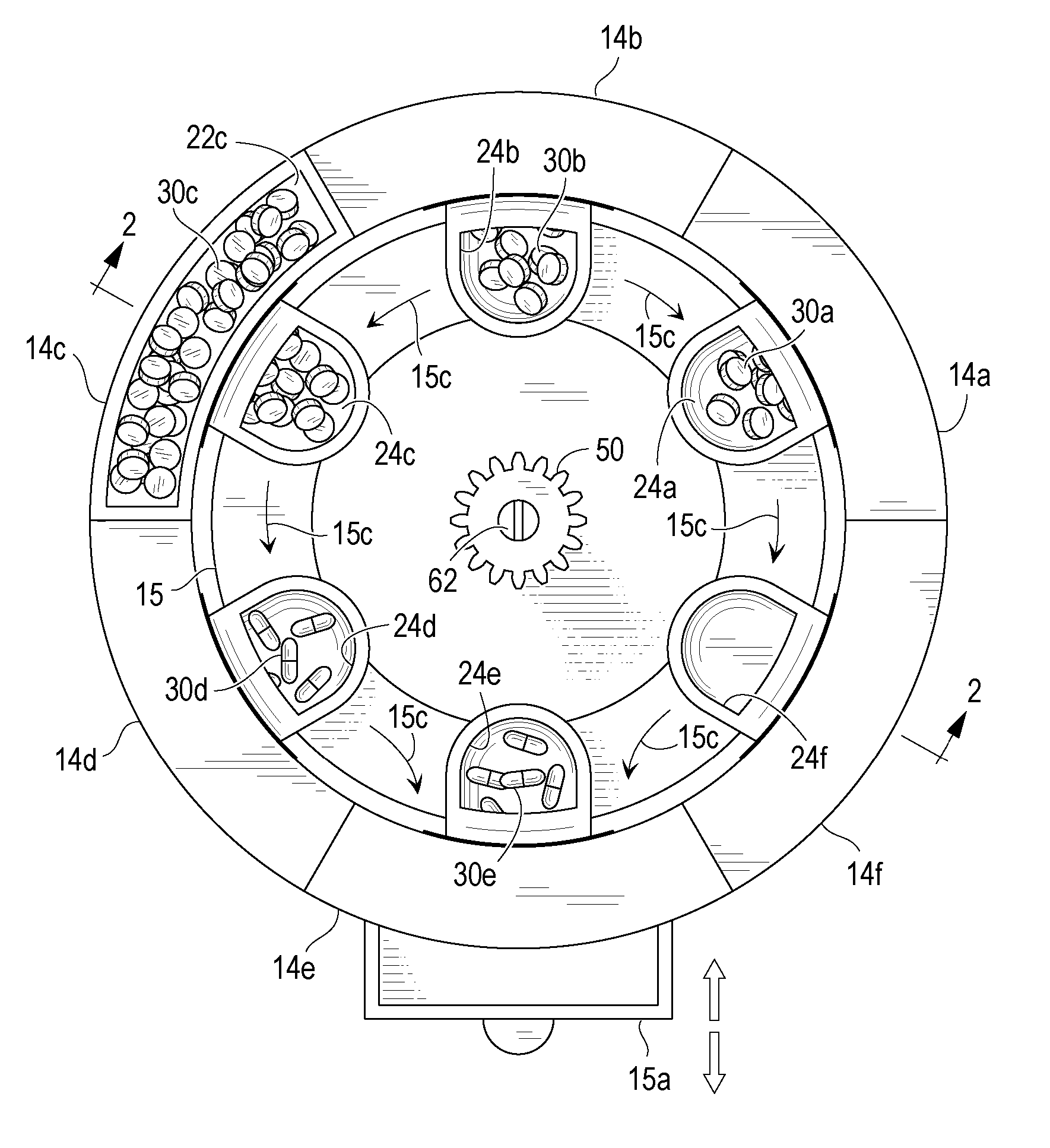 Automatically programmable dispensing apparatus and method