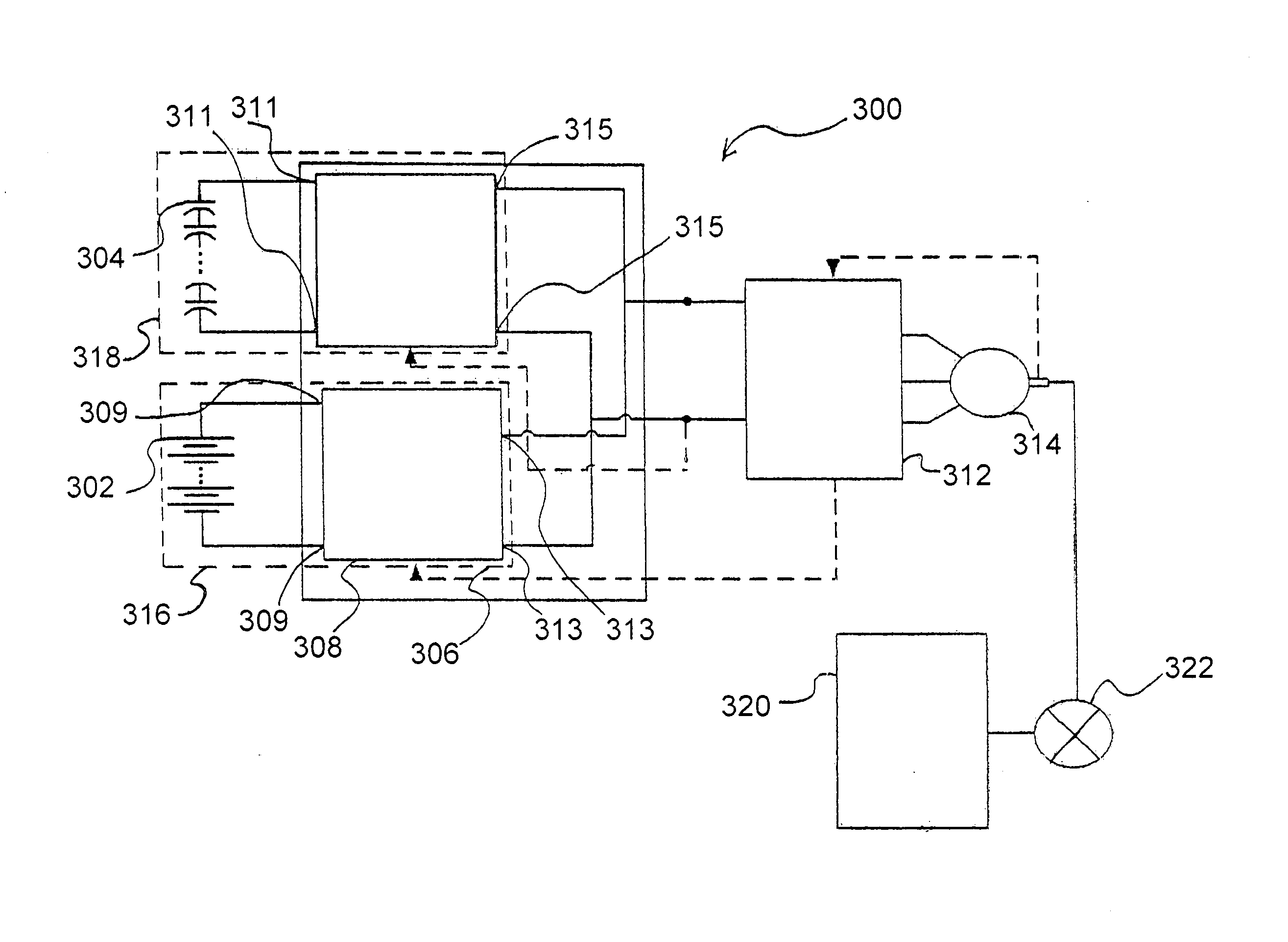 Power management for multi-module energy storage systems in electric, hybrid electric, and fuel cell vehicles