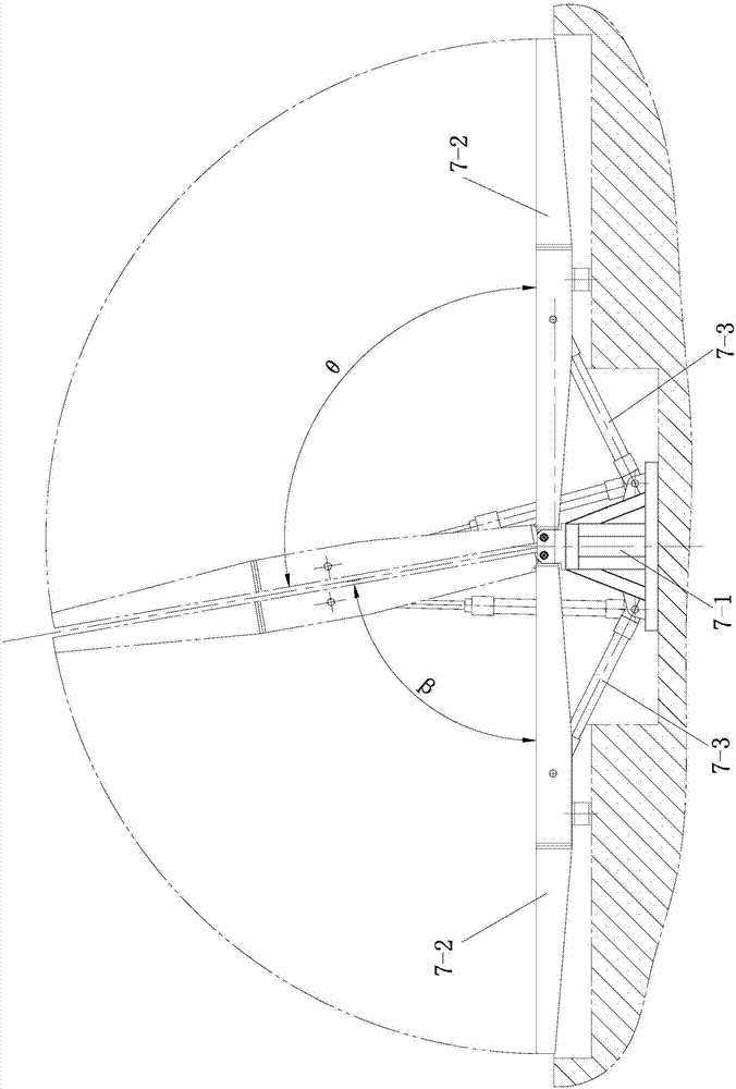 Bearing ring forging water cooling refining machine