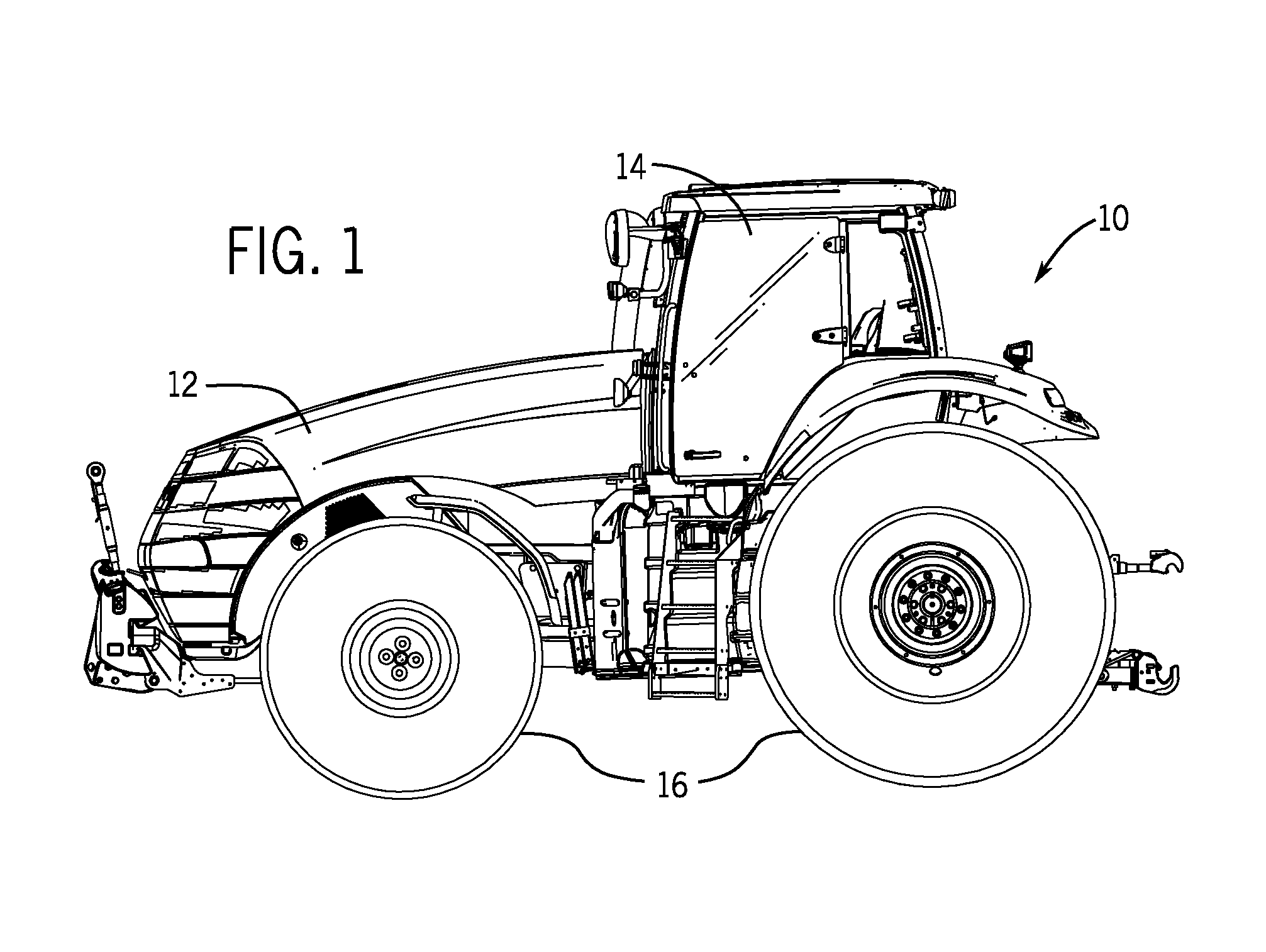 Air intake system for an off-road vehicle