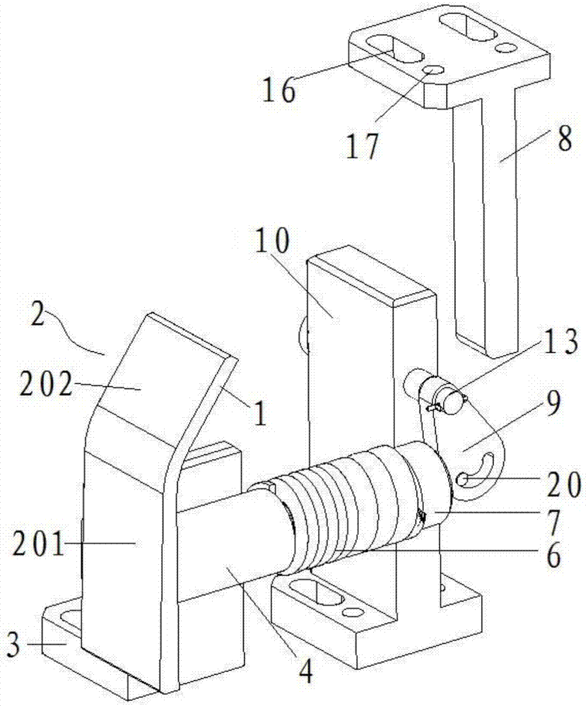 Mold telescopic positioning device