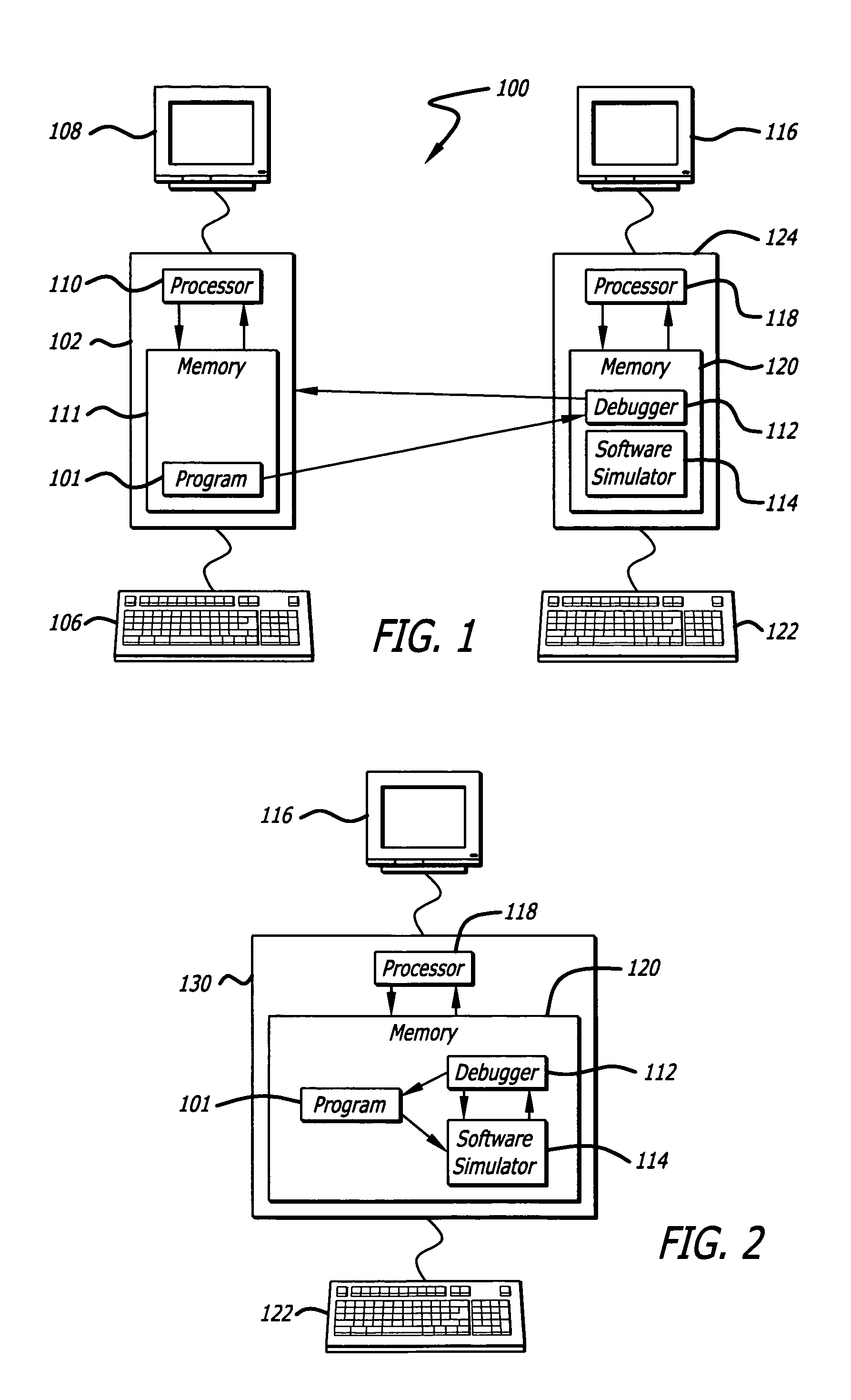 Post-execution software debugger with performance display