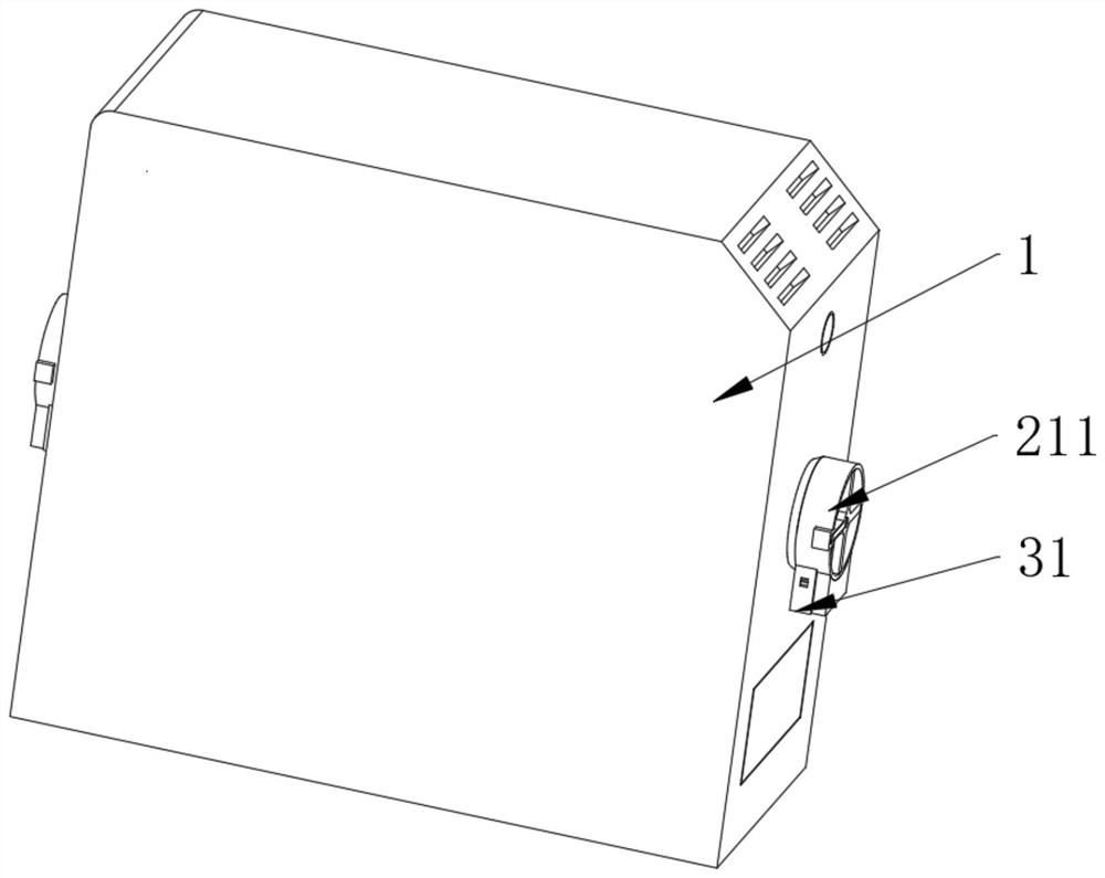 Heat dissipation device based on throttling expansion effect and used for computer hardware