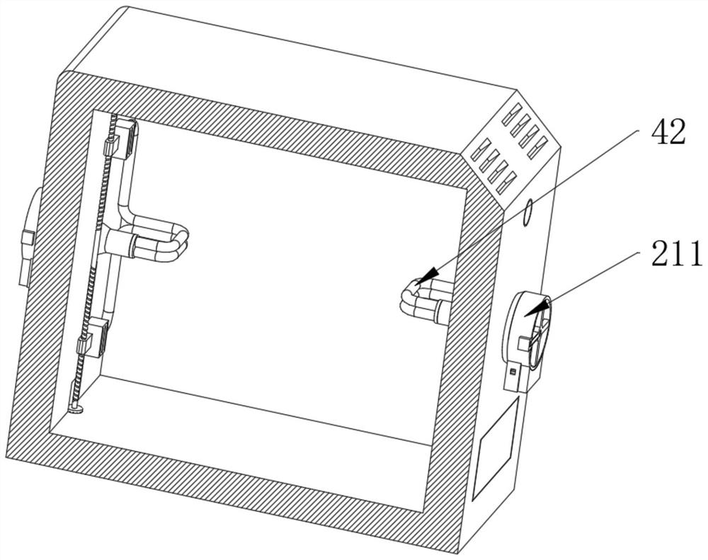 Heat dissipation device based on throttling expansion effect and used for computer hardware