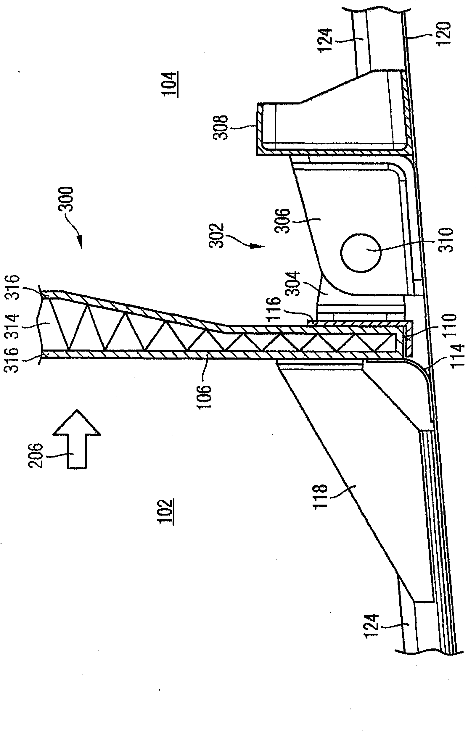 Pressure bulkhead and method for subdivision of an aircraft or spacecraft
