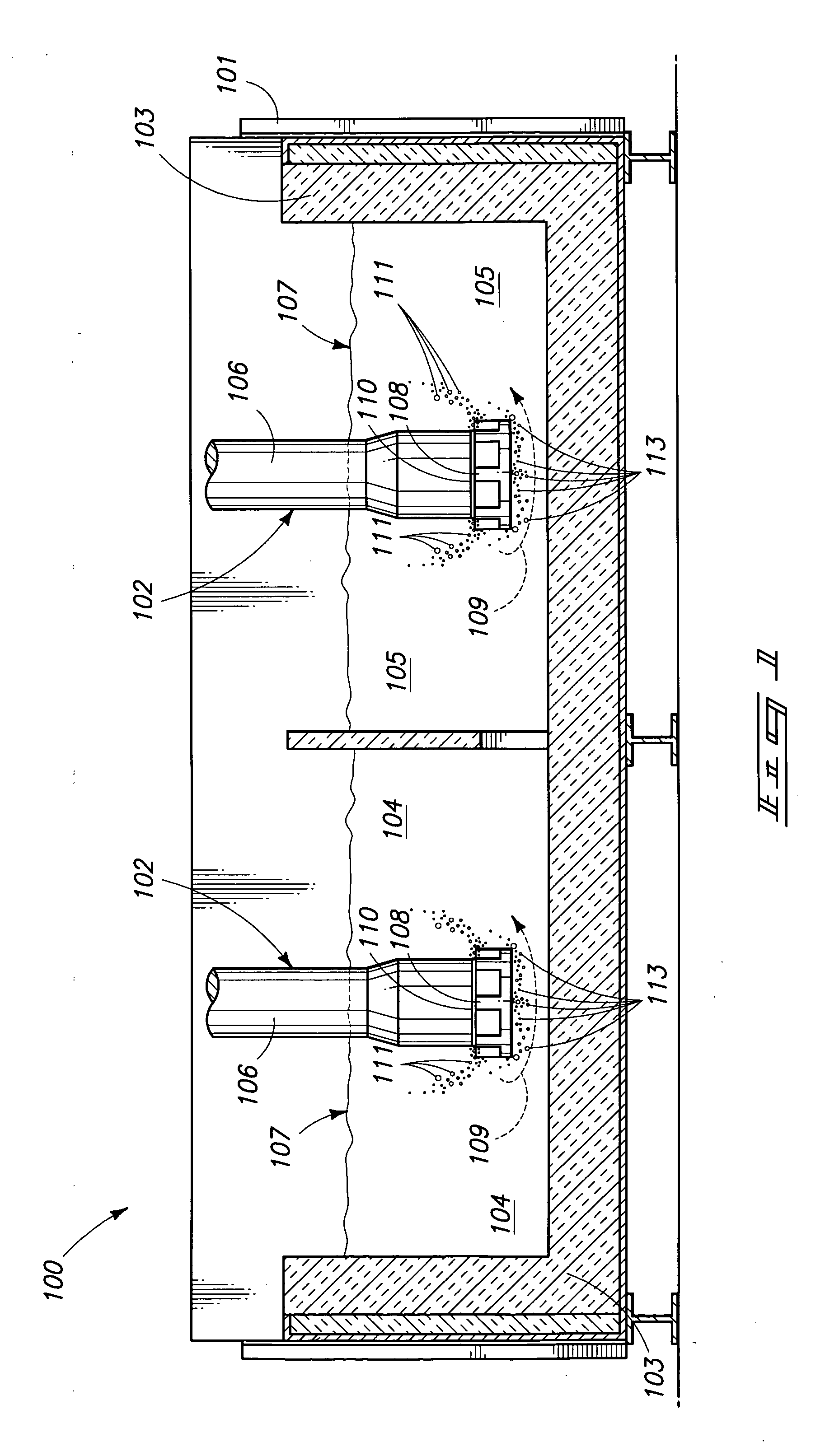 Molten aluminum refining and gas dispersion system