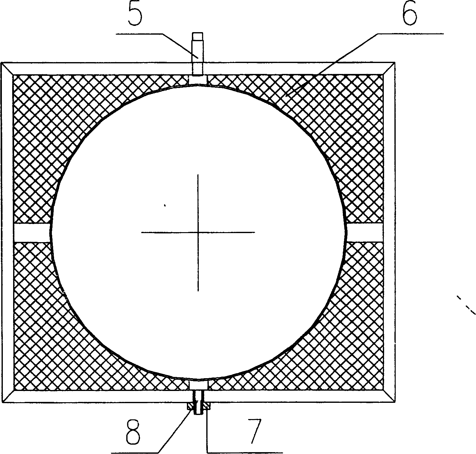 Intelligent oscillating blowing system for drying chamber