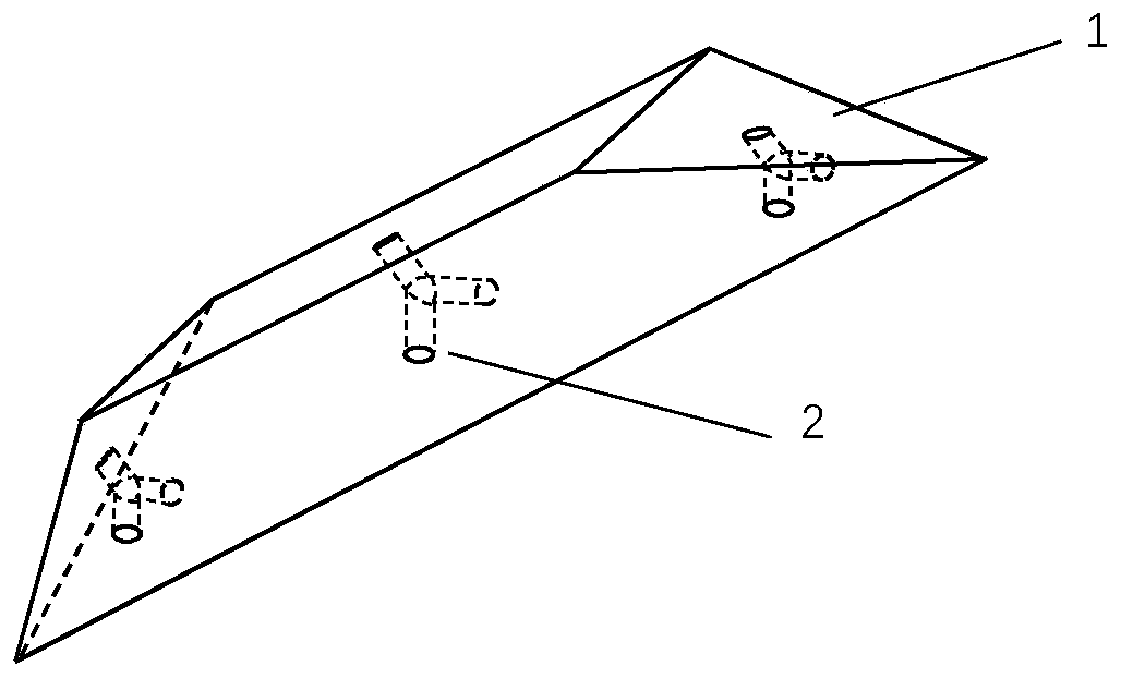 Dismountable and mountable rapid breach repairing structure