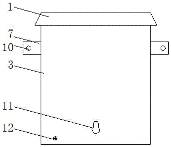 Easy-to-install electric waterproof outdoor power box