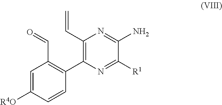 Process for producing benzo[f]quinoxaline compounds