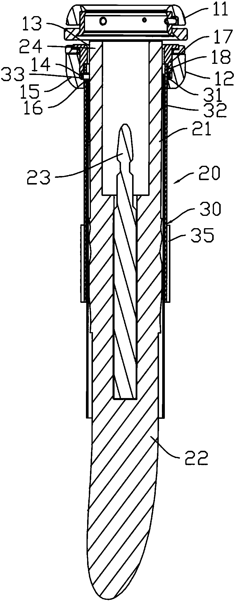 Rotary type assembling tool of magnetic stapler