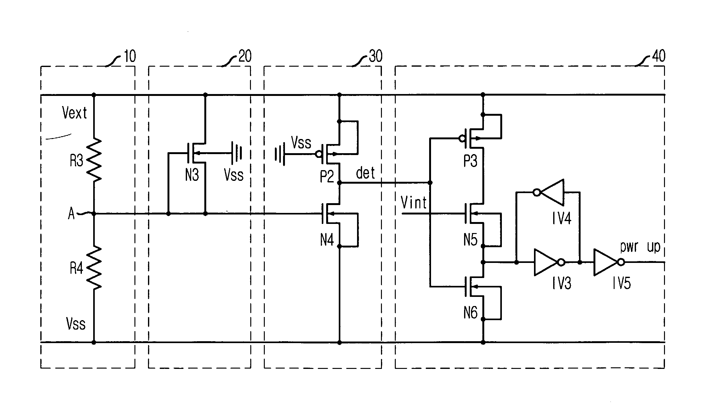 Circuit and method for generating power up signal