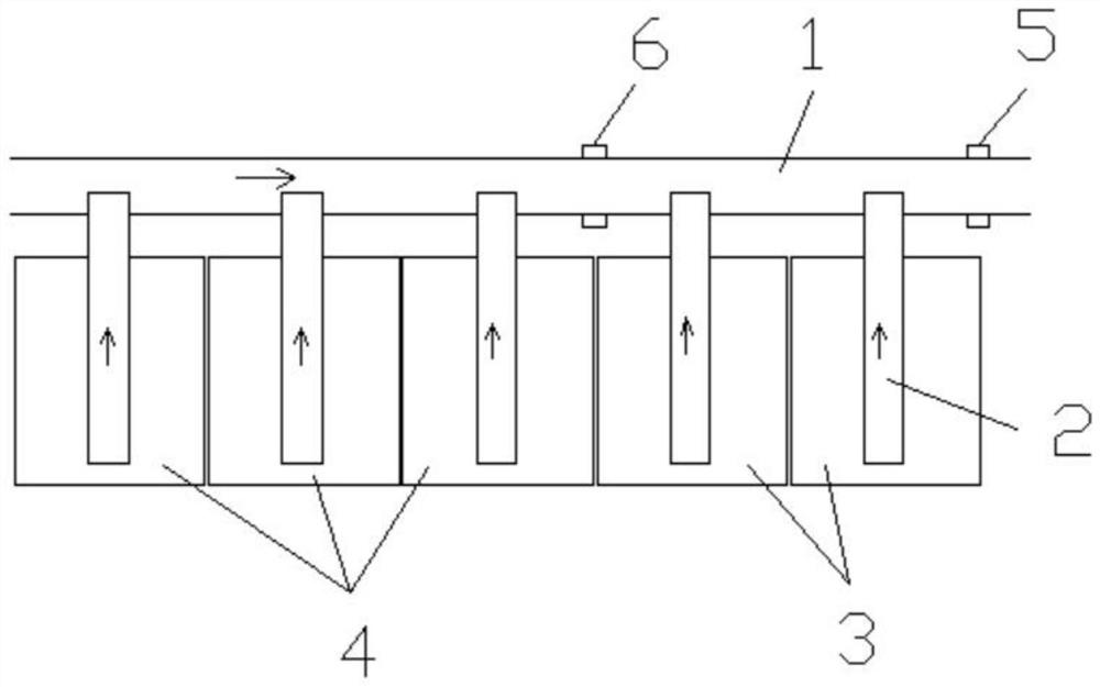 Full scrap steel electric furnace steelmaking continuous feeding system and method