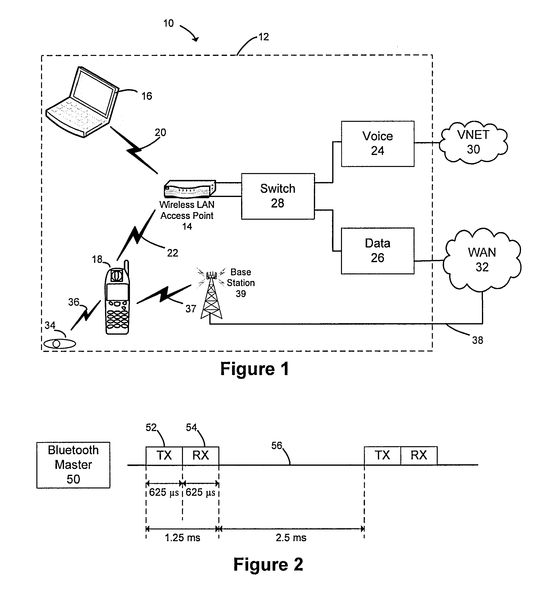 Apparatus and method to improve WLAN performance in a dual WLAN modality environment
