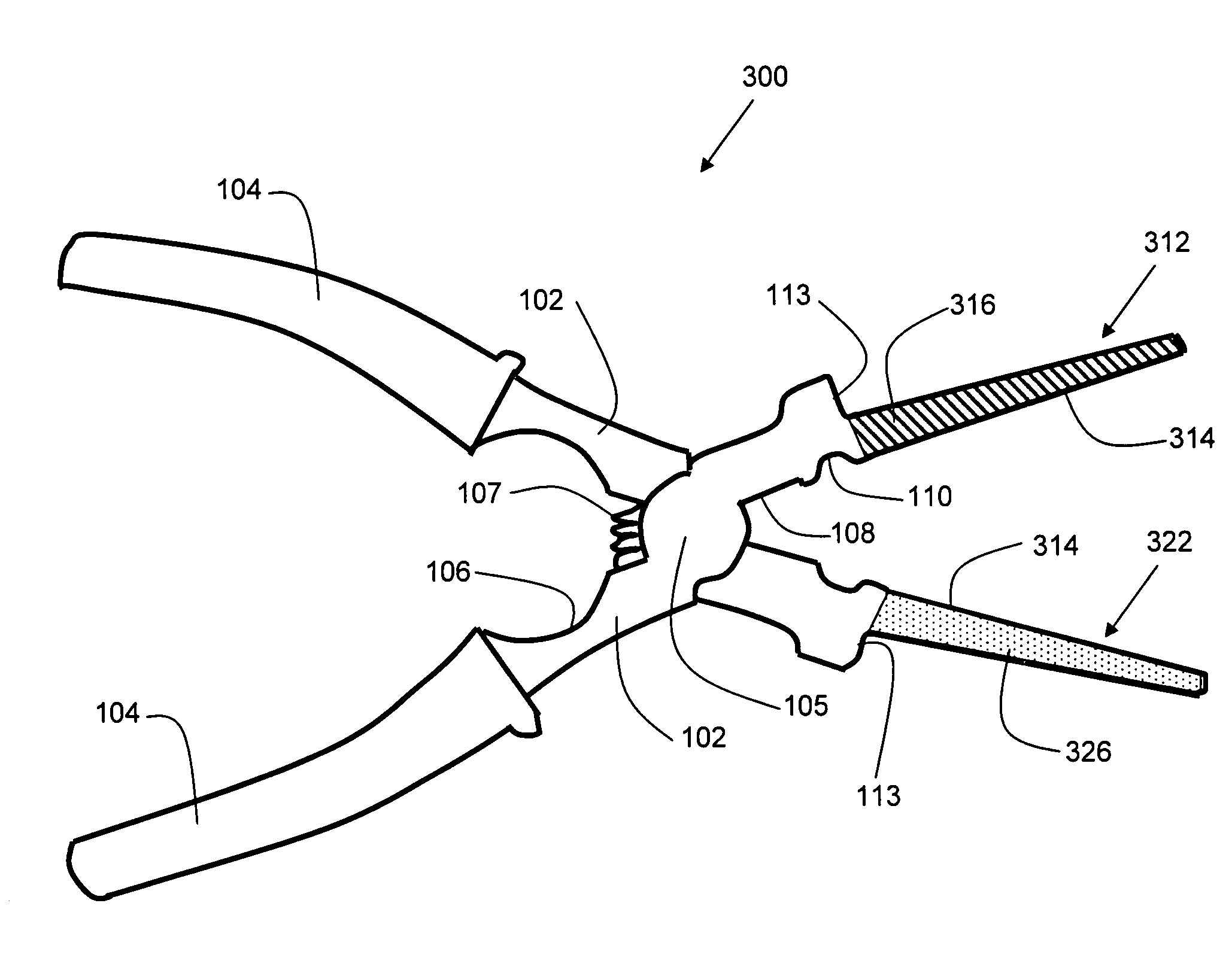 MIG welding pliers